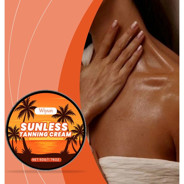 Sunless Tanning Lotion Summer Lasting Body Intensive Bronzing Brown Accelerator Natural Glow Repair Solarium Self Tanner Cream