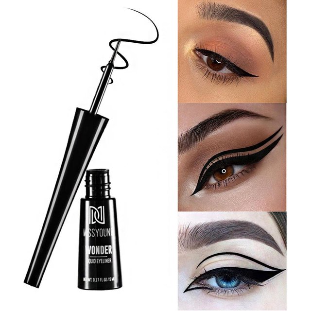 Crayon Eyeliner liquide noir, longue durée, imperméable, résistant à la sueur, séchage rapide, sans bavures, outils de maquillage pour les yeux super fins