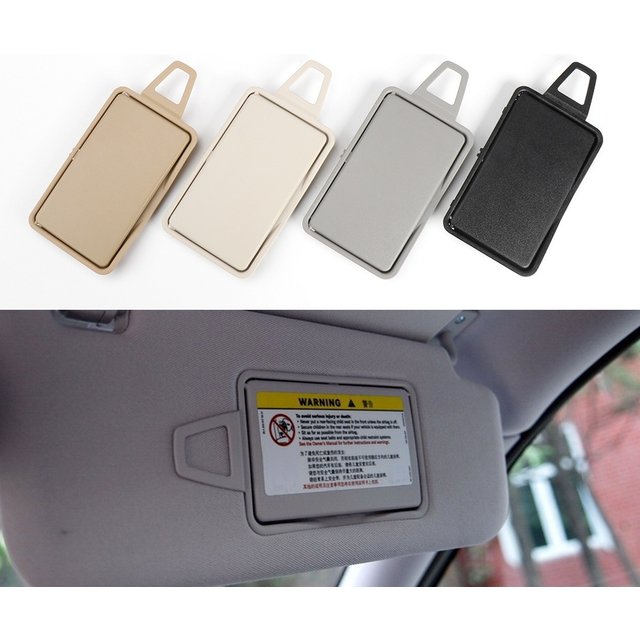 For Mercedes W211 W219 New Car Sun Visor Mirror Cover Makeup Mirror Cover For Benz E CLS Class E200 CLS300 2118100410