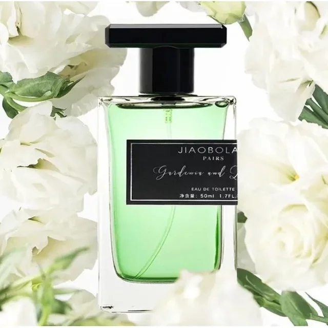 50ml Women's Gardenia & Green Tea Eau de toilette – Elegant Long-Lasting Fresh Floral Perfume – Perfect Gift for Her