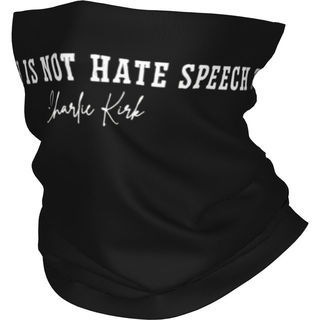 Charlie Kirk citation la vérité n'est pas déteste Bandana cache-cou imprimé discours RIP cagoules masque facial écharpe chapeaux adulte lavable