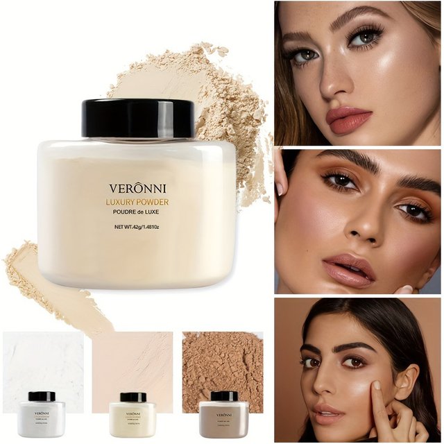 6 Colors Banana Luxury Powder for women Face Foundation Banana Powder Bottles Loose Powder Authentic Oil-Control Beauty Make Up