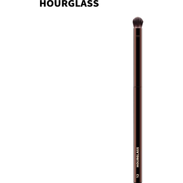 Hourglass Makeup Brush- No.12 Beveled Shadow Brush Soft and Skin-friendly Fiber Hair Fashion Design Single Eye Brush