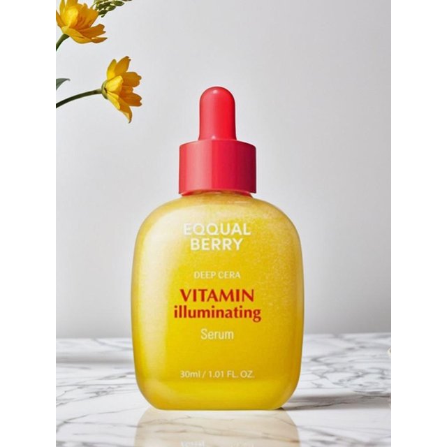 Korean EQQUALBERRY BAKUCHIOL Bakuchiol Plumping Face Care Dropper Serum Vitamin Illuminating Cream For Nourishing Moisturizing
