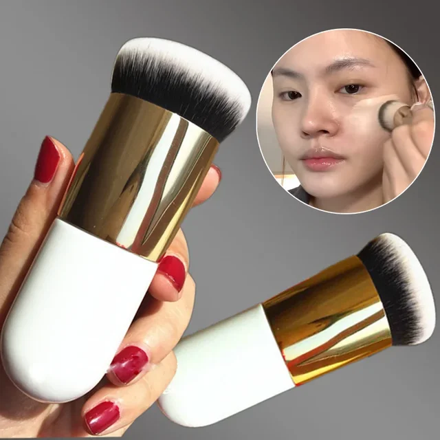 Pinceaux de maquillage pour fond de teint, poudre libre, correcteur, mélange de Blush, brosse à Base