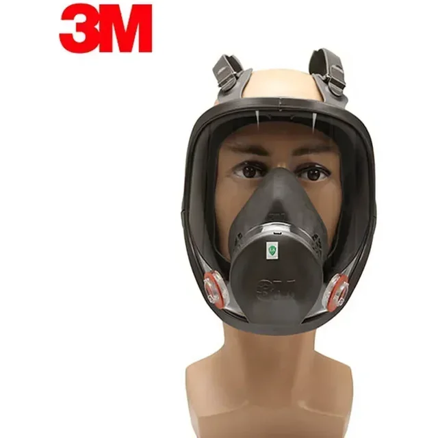 3M 6800 Painting Spraying Respirator Gas Mask Industry Chemcial Full Face Gas Mask Safety Work Filter Dust Full Face Mask Replac