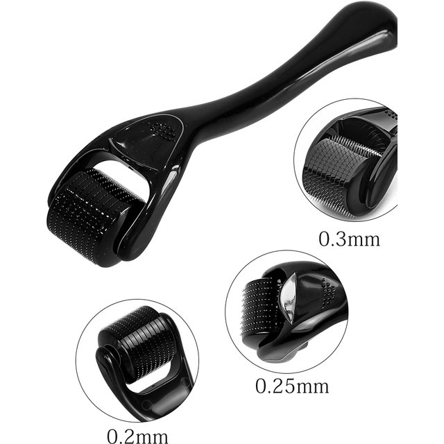 New DRS 540 Facial Titanium Derma Roller 0.2/0.25/0.3 mm Face Skin Care Used to Reduce Wrinkles Remove Scars Beauty Roller Tool