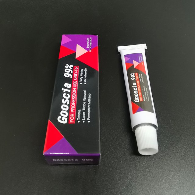 New Arrival 99% Gooscia Tattoo Cream 10g Before Permanent Makeup Microblading Eyebrow Lips Auxiliary Cream Tattoo Removal