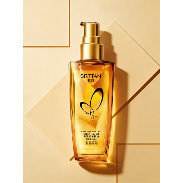 No Wash Hair Care Essential Oil, Soft Hair Care, No Wash Non Greasy, Hair Oil, Suitable for All Hair Types