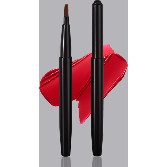 2PCS New Portable Retractable Soft Bristle Lip Brush with Lid, Makeup Special Lipstick Brush, Multi-Functional Beauty Tool