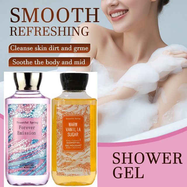 295ml Fragrance Perfume Shower Gel Arabian Long Lasting Deodorization and Oil Control Fragrance Body Cleansers