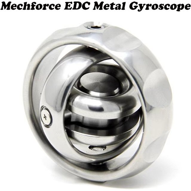 Gyroscope mécanique 3D en métal Mechforce EDC, rotation et équilibre, technologie de pointe, jouet de décompression pour les doigts