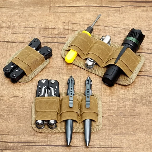 Sac à dos tactique gilet plate-forme de poitrine EDC support de séparation intérieure organisateur modulaire insérer sac panneau stylo support de lampe de poche organisateur