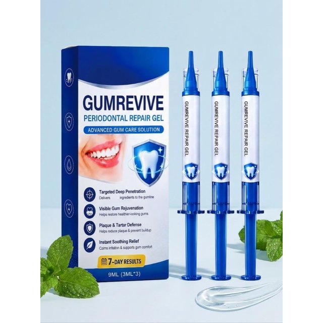 Gum Repair Gel for Sensitive Gums Receding Gums Plaque Tartar Cleaning Gumline Care Soothing Oral Care Serum