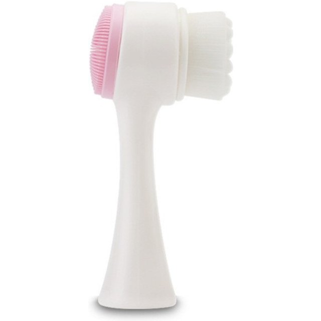 2-In-1 Silicone Double-Sided Face Scrub Brush Spa Applicable Facial Pore Cleaner Exfoliator And Massage Brush 1/2/5Pcs