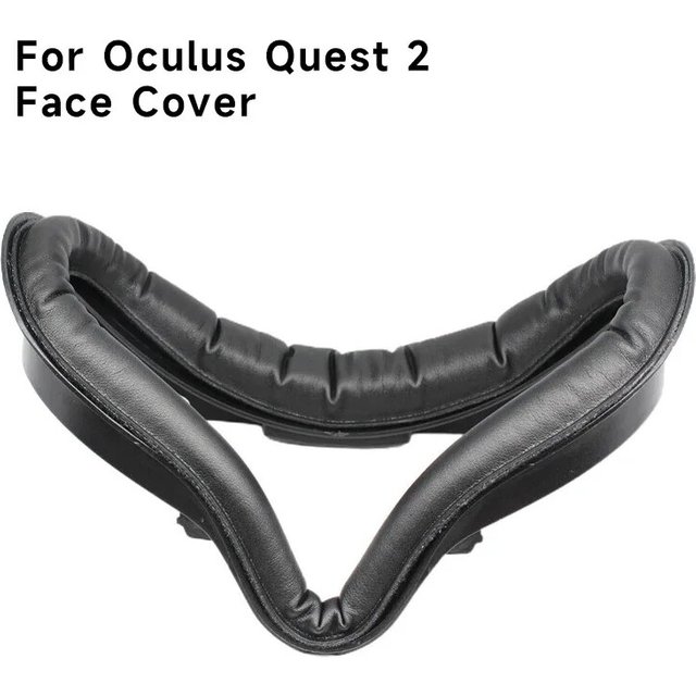 Pour Oculus Quest 2 couverture faciale coussin en polyuréthane Interface faciale housse Kit de support coussinet oculaire pour Oculus Quest 2 accessoires