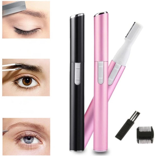 EyeblogugTrimmer-Mini rasoir électrique, épilateur facial, flou du visage et du cou, lèvres, corps,