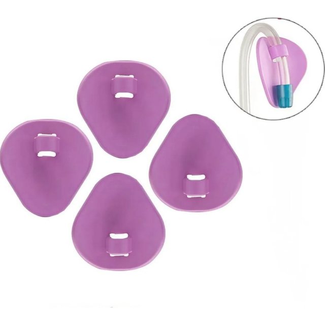 10pcs Autoclavable Dental Suction Tube Holder Oral Care Tools Saliva Ejector HVE Tube Positioner