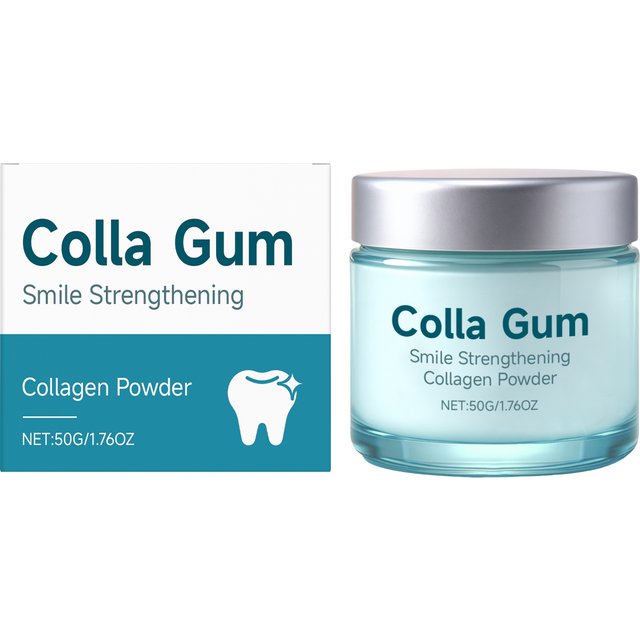 Collagen Brightening Tooth Powder Soothe Gums Removing Dental Plaque Fresh Breath Relieve Dental Caries Oral Care Teeth Powder