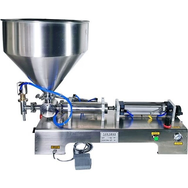 PBOBP 10-100ml Fully Automatic Liquid Paste Filling Machine Quantitative for Cosmetics Beverage Filling Machine
