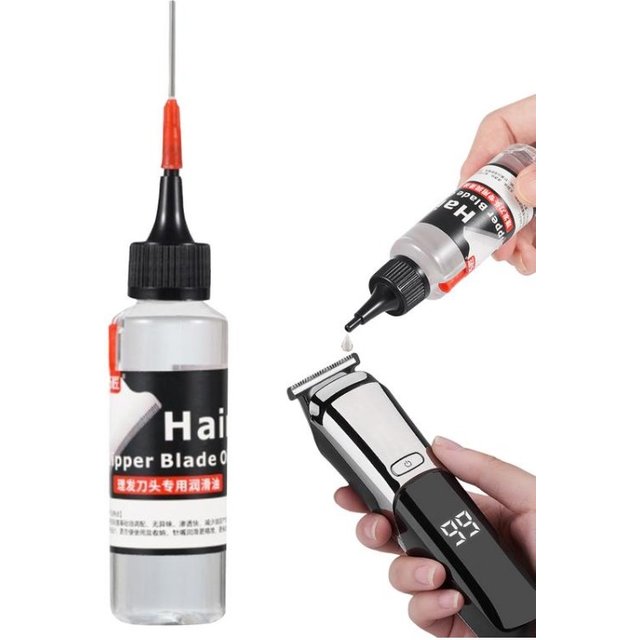 60ml Hair Trimmer Oil Clippers Oil Trimmer Oil Odorless Shaver Oil Reduces Friction Barber Oil For Clippers Hair Trimmer Tools