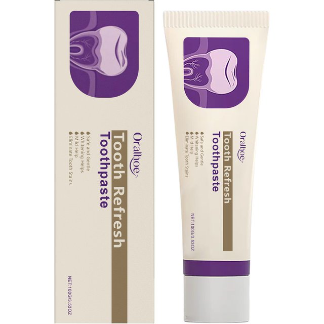 Hydroxyapatite Whitening Repair Toothpaste Remove Yellow Stain Restore Enamel Fresh Breath Oral Care