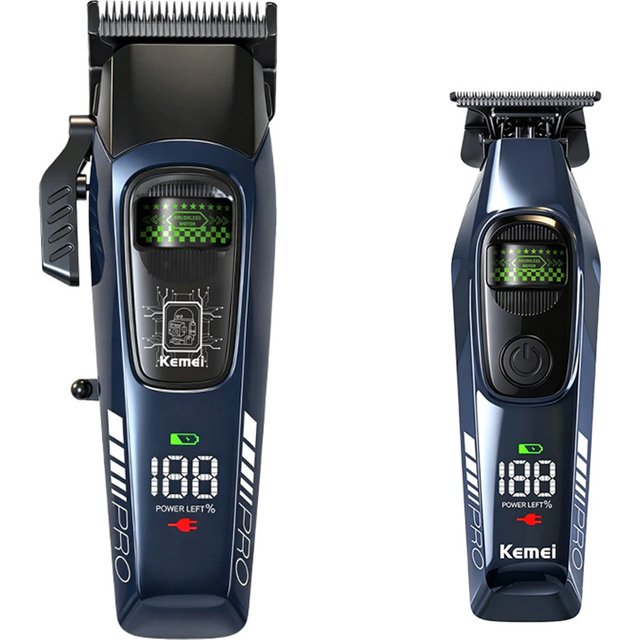 Kemei 2381 Trimmer Barber 2384 Hair Clippers Professioal 10000 Rpm High Quality Clippers And Trimmers Set