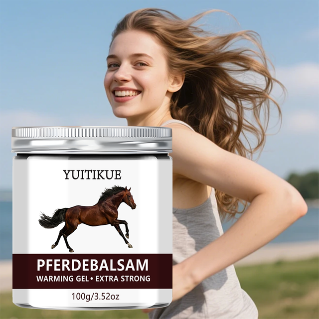 Extra Strong Pferdebalsam Warming Gel 100g Gentle Soothing Muscle Joint Body Massage Cream Daily External Skin Care Balm