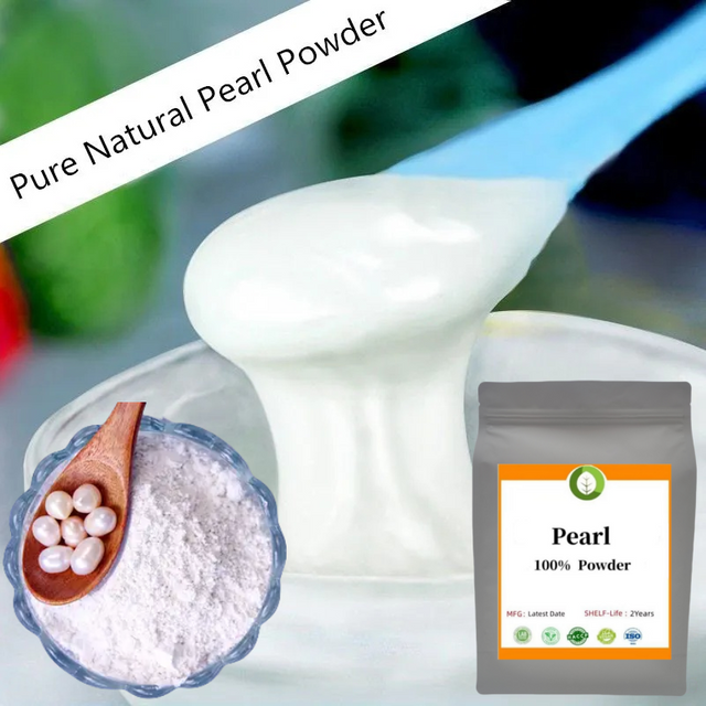 100% Natural Pearl Powder Freshly Ground Ultrafine Nanoscale Acne Whitening Facial Mask DIY Handmade