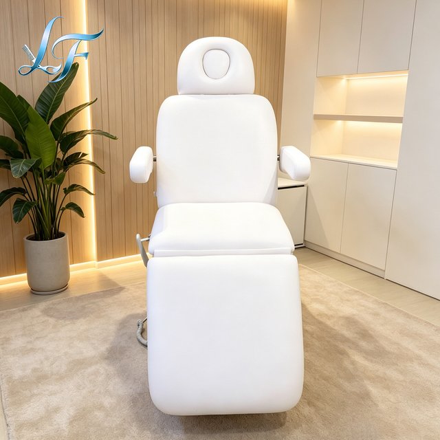 High Quality Luxury 3 Motors Electric Adjustable Massage Table Facial Bed For Professional Beauty Salon Durable Furnishings