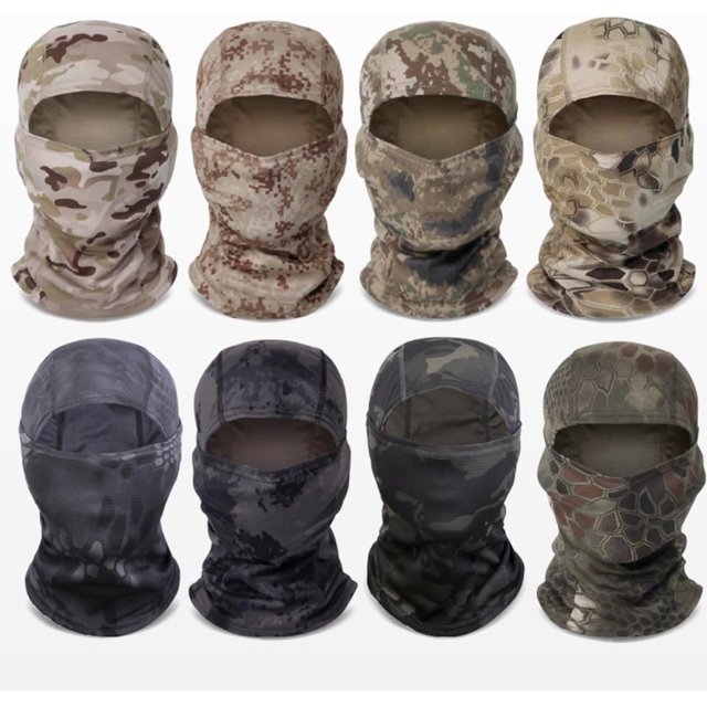 Windproof Balaclava Hat Motorcycle Face Mask for men Women Full Face Mask Hood UV Protection Ski Sun Hood Tactical Masks