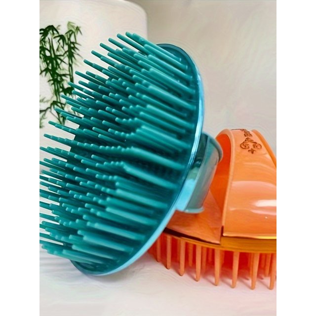 2pcs Scalp massager and shampoo brush - hair and scalp shampoo brush, suitable for home use