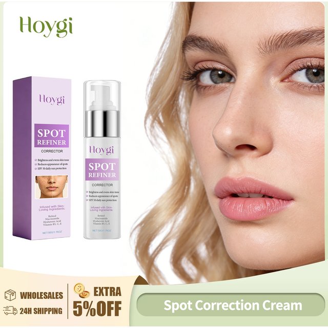 Black Spot Removal Cream for Face Brightening Skin Spf 50 Sunscreen Prevent Sunburn Even Skin Tone Moisturizing Face Care 50g