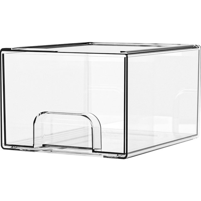Clear Acrylic Storage Box Essential Drawer Type Organizer Practical Transparent Container Desktop Cosmetic Holder