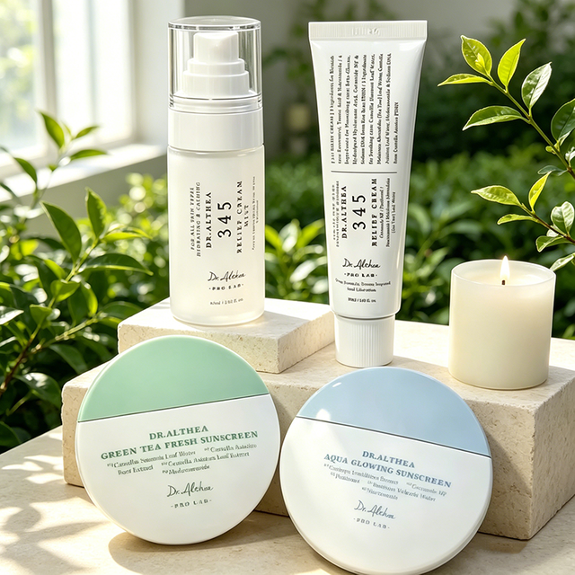 Hot Dr.Althea Green Tea Fresh Sunscreen Antioxidant Cream Moisturizing Hydrating Face Repair Cream Korea Skin Care Products