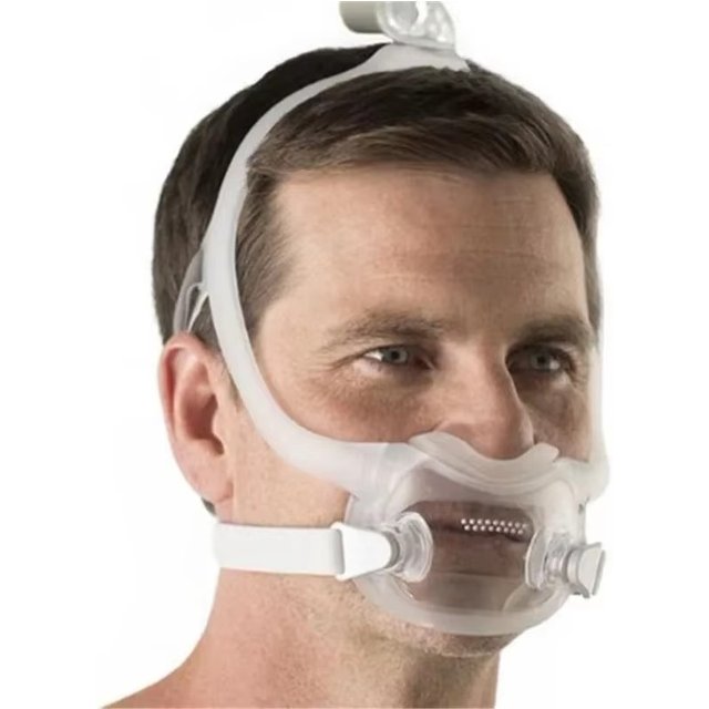 CPAP Full Face Mask for Philips Dreamwear Anti Snoring Mouth Nose Mask Auto CPAP Bipap Sleep Apnea With Mask Frame Headgear Hose