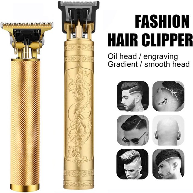 Men's T9 Carving Hair Trimmer Mini Electric Hair Clipper Beard Trimer Barber Cordless Hair Cutting Machine Haircut Edge Razor