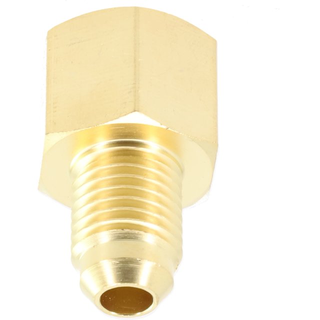 R134A R12 Car Conditioner Adapter Quick Coupling 1/2" ACME Female 1/4" SAE High Quality Brass Car Fuel Injector