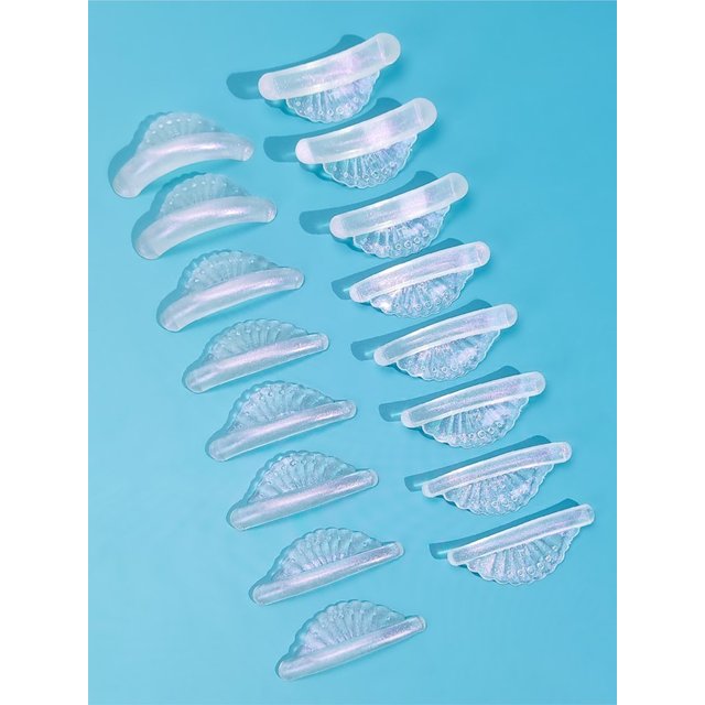 Libeauty C Culr Glue Free Silicone Eyelash Perm Pad Sticky Lashes Rod Shield Lifting 3D Eyelash Curler Accessorie Makeup Tool