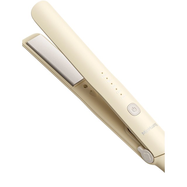 Professional Ceramic Ionic Hair Straightener & 2-in-1 Flat Iron - Titanium Plates, Fast Heating 140-220°C Salon Styling Tool