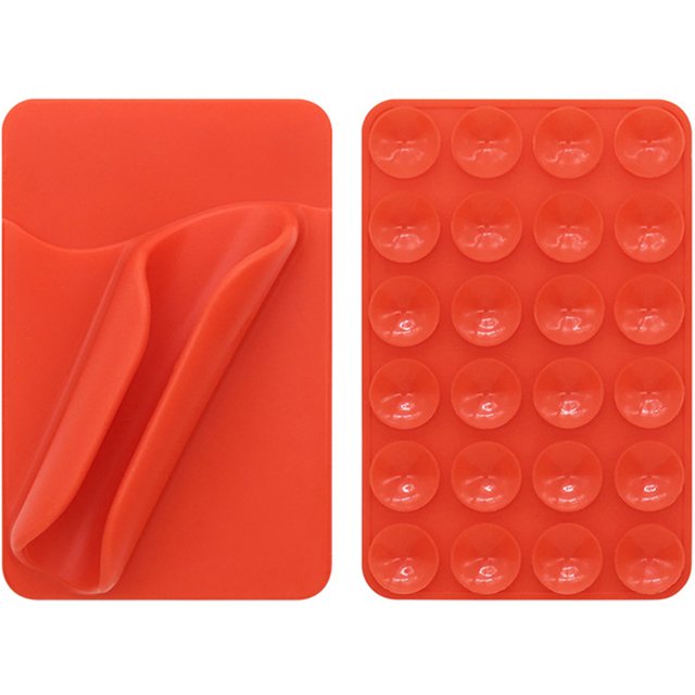 Mobile Phone Case Lipstick Storage Lip Glaze Mobile Phone Holder Card Portable Lipstick Lip Glaze Holder Paste Storage