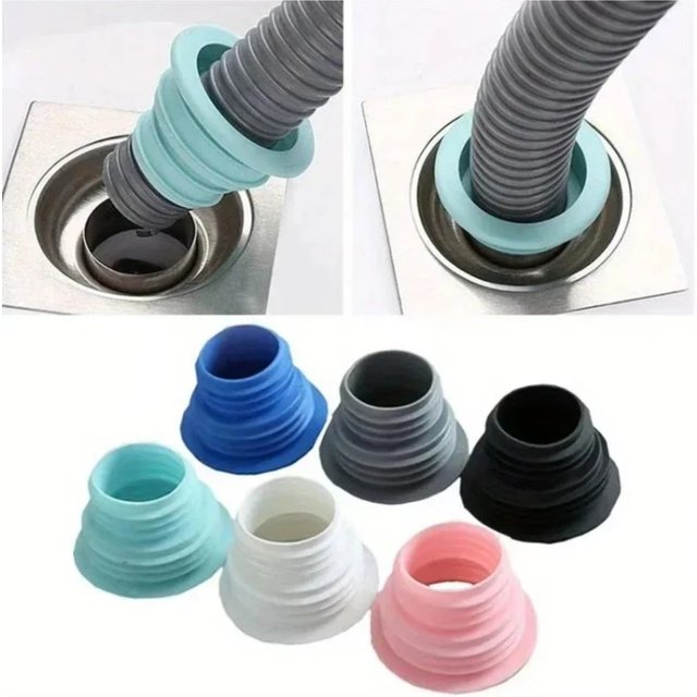 Sewer Seal Ring Kitchen Pipe Deodorant Sealing Plug Floor Drain Seal Washing Machine Drain Pipe