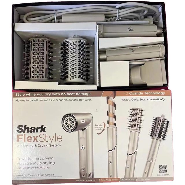 Hot sell Best Quality Version Shark HD 430 FlexStyle Air Styling Drying System Powerful Hair Dryer Brush Multi-Styler Auto Wrap