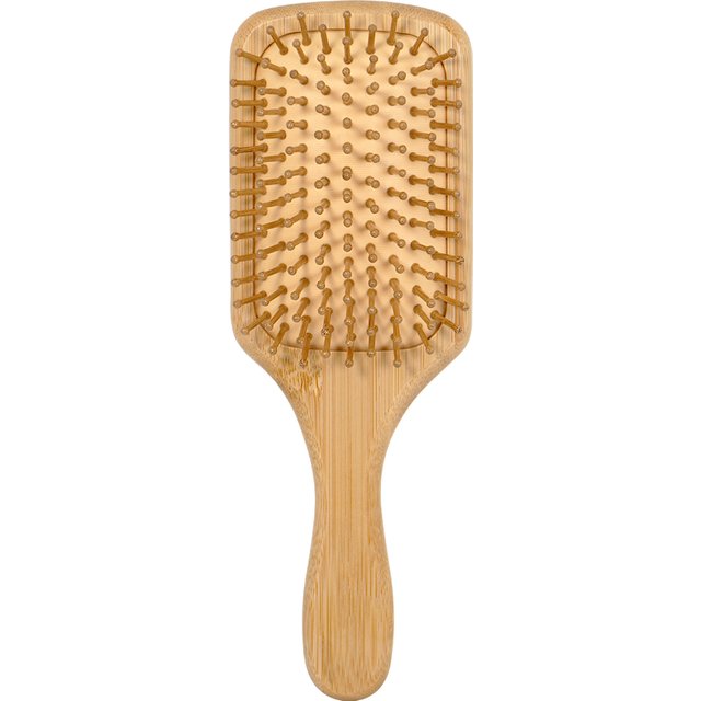 1pc Customized Bamboo Hairbrush Air Cushion Comb Personalised Hair Brush Premium Detangling Massaging Scalp Gifts for men Women