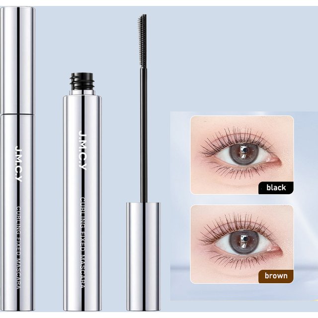 3D Curling Eyelash Mascara,Slim Brush Mascara, Waterproof Tube Mascara Lash-Lifting Long Lasting No Clumping Defined Lashes