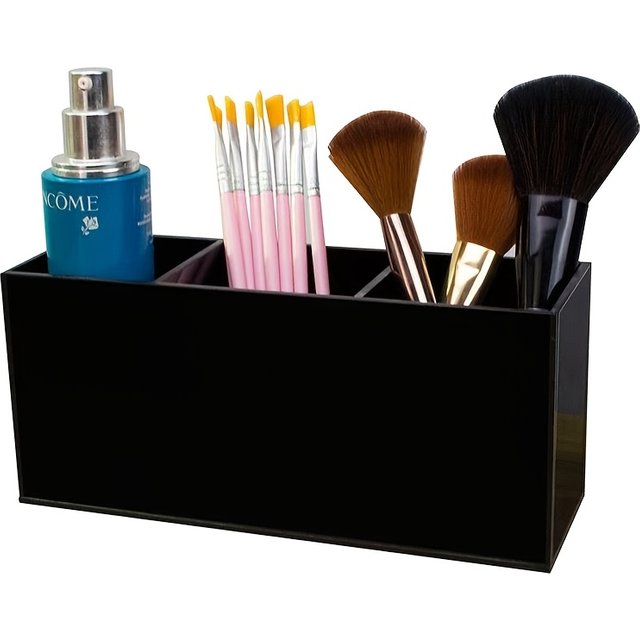 A High-End Multifunctional Makeup Brush Storage Box That Serves As a Dustproof Organizer for Lipsticks And Lip Glosses