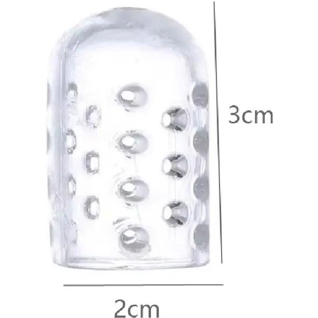 Toe Covers Silicone Toe Caps Anti-Friction Breathable Toe Protector Prevents Blisters Toe Caps Cover Protectors Foot Care