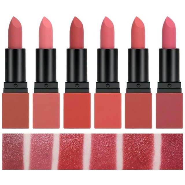 Velvet Matte Lip Gloss - Waterproof Long-Lasting Red Lip Tint Makeup, Moisturizing, Advanced Matte Finish For All Skin Types