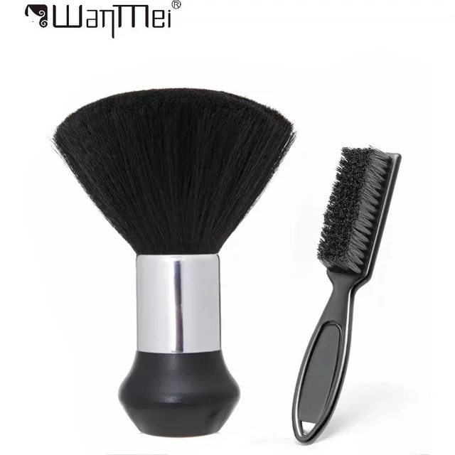 Hair Brush Neck Face Duster Hairdressing Hair Cutting Broken Hair Cleaning Brush for Barber Salon Hairdressing Styling Tool