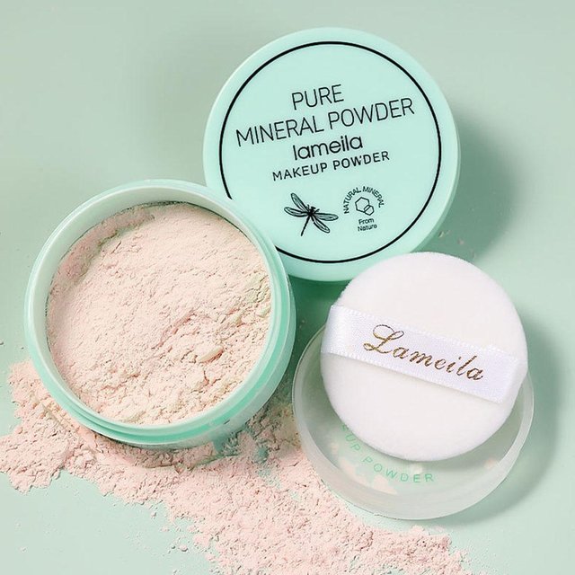 3 Colors Makeup Loose Powder Oil Control Translucent Setting Powder High Coverage Makeup Fixer Powder Make-up for women